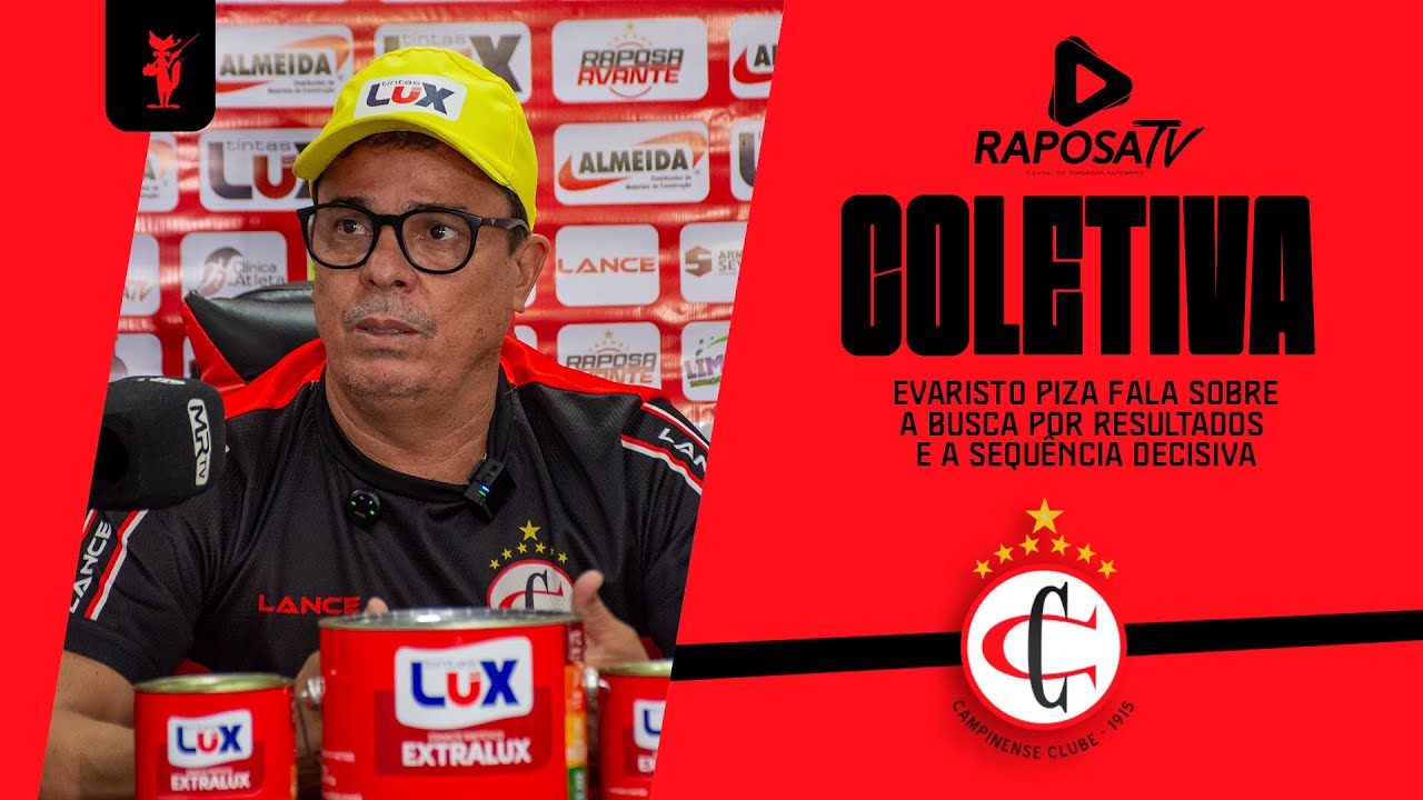 COLETIVA | TREINADOR EVARISTO PIZA