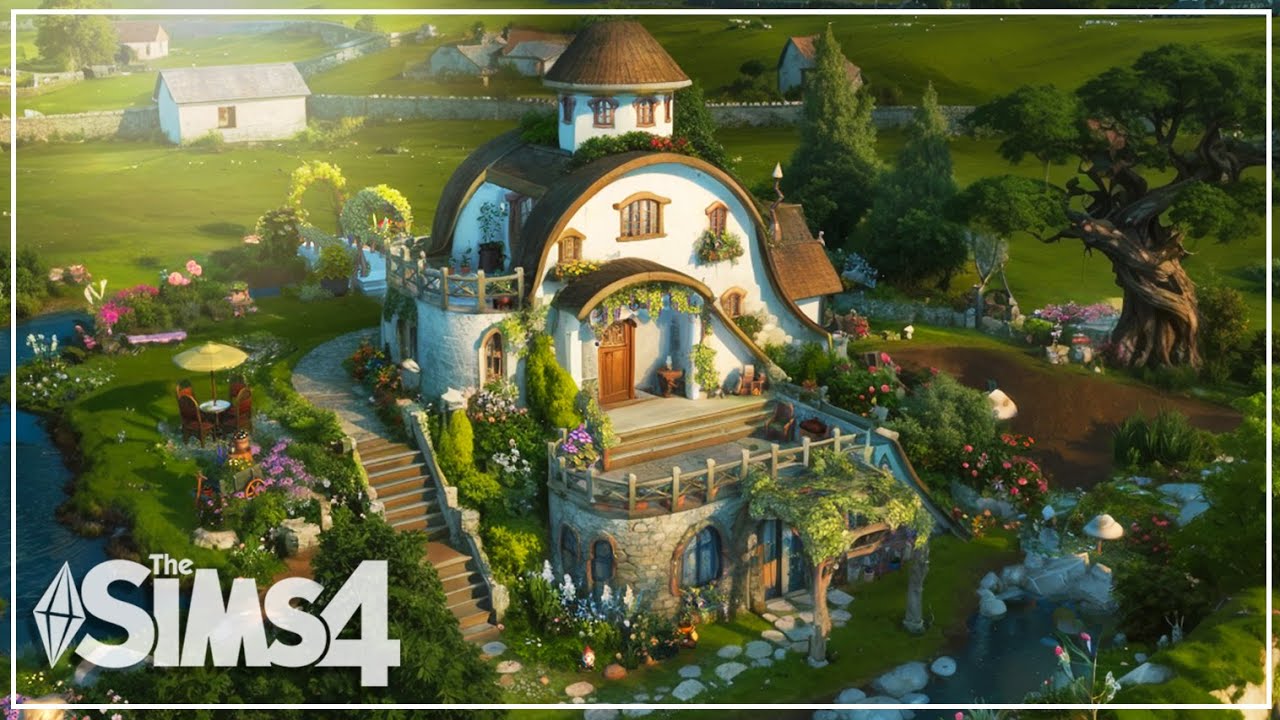 Fairy Cottage | NO CC | THE SIMS 4 | Stop Motion