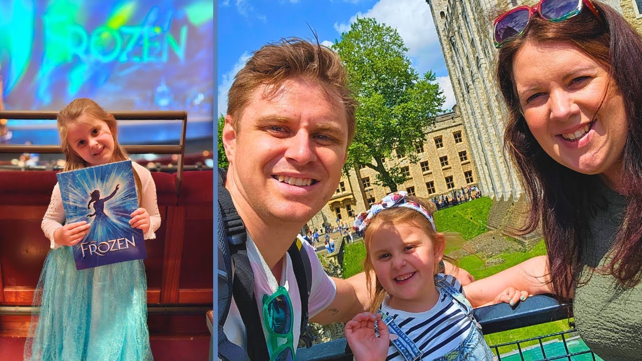 Frozen The Musical in London's West End AND The Tower of London | Family Day Out