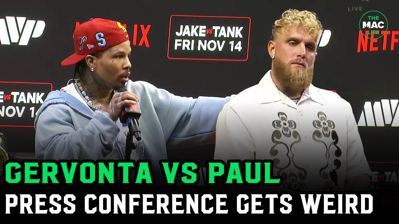 Jake Paul to Gervonta Davis: 'You're f*****g boring' | FULL Press Conference