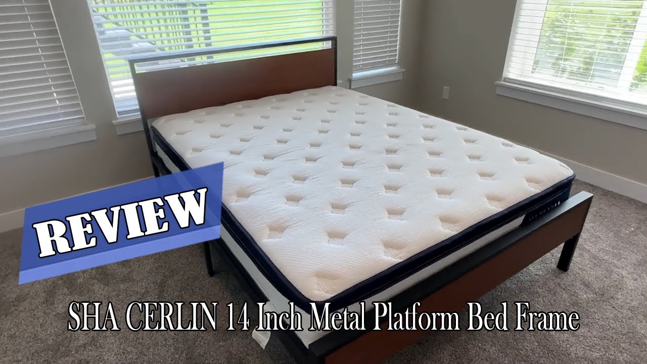 SHA CERLIN 14 Inch Metal Platform Bed Frame Review - What You Need to Know!