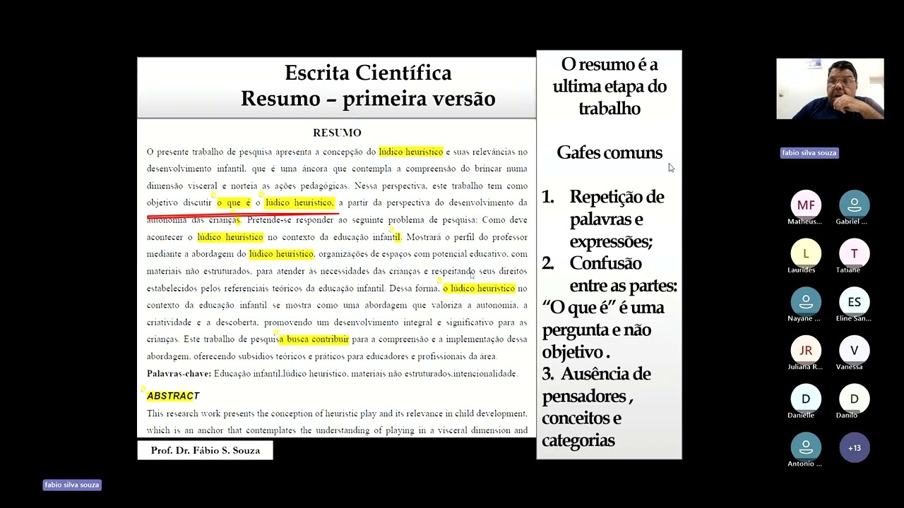 Escrita científica video 02