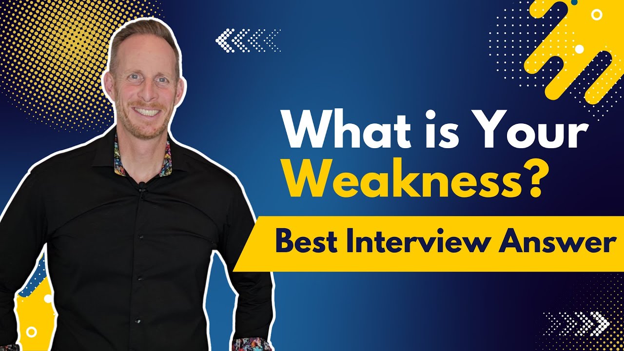 What are YOUR Weaknesses? - BEST ANSWER to this Interview Question!