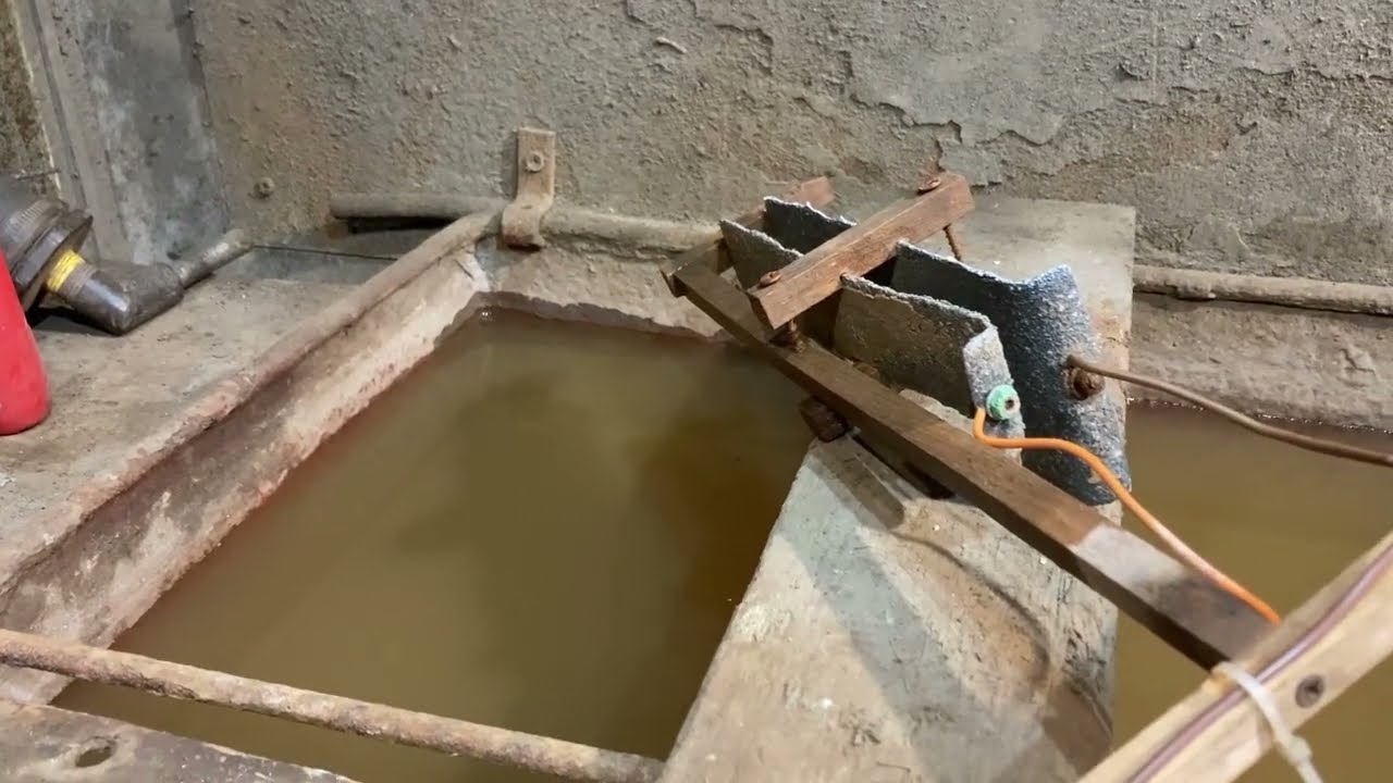 Очистка мутной воды  Электрофлотация