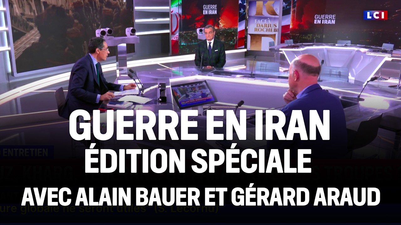 Guerre en Iran : Alain Bauer et G&eacute;rard Araud invit&eacute;s de Darius Rochebin｜LCI