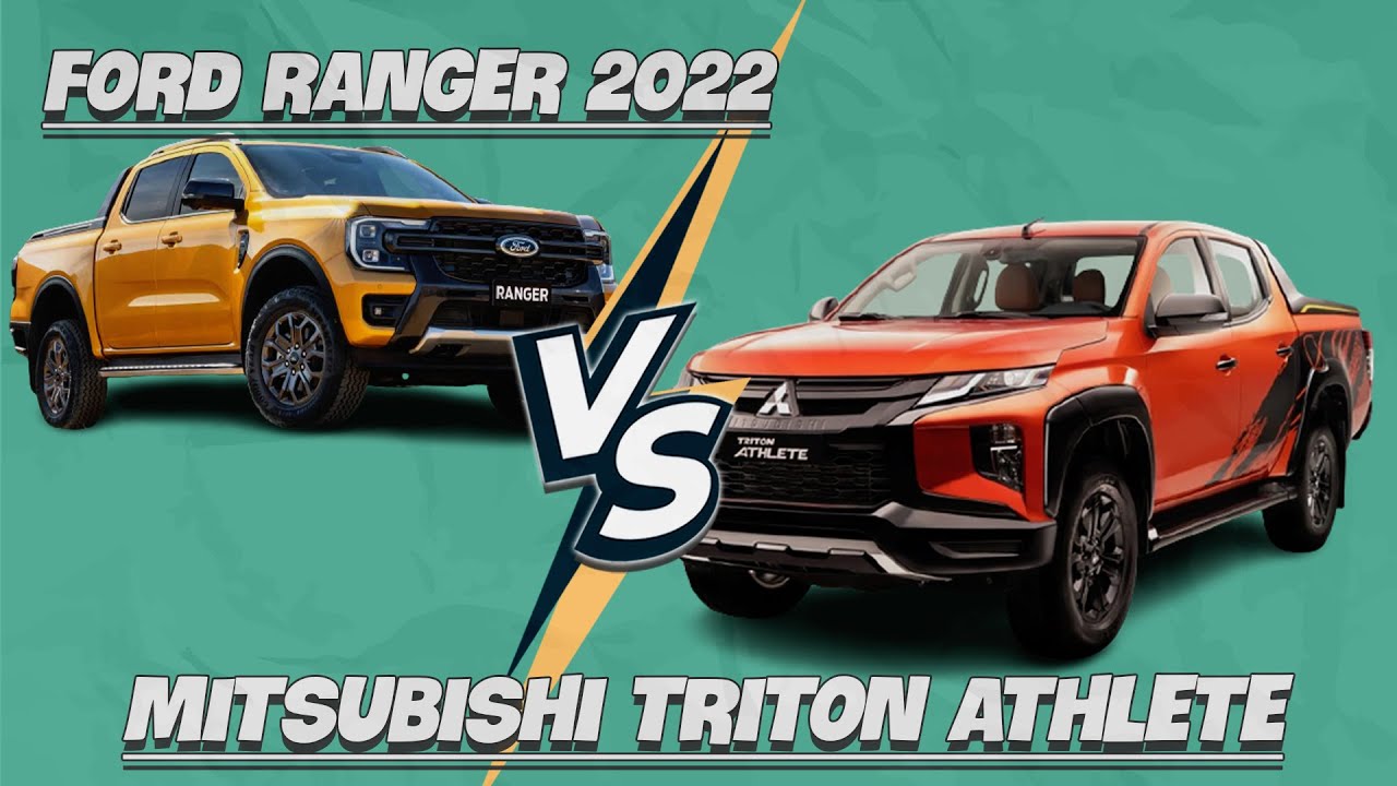 SO SÁNH FORD RANGER 2022 & MITSUBISHI TRITON ATHLETE | CarZ