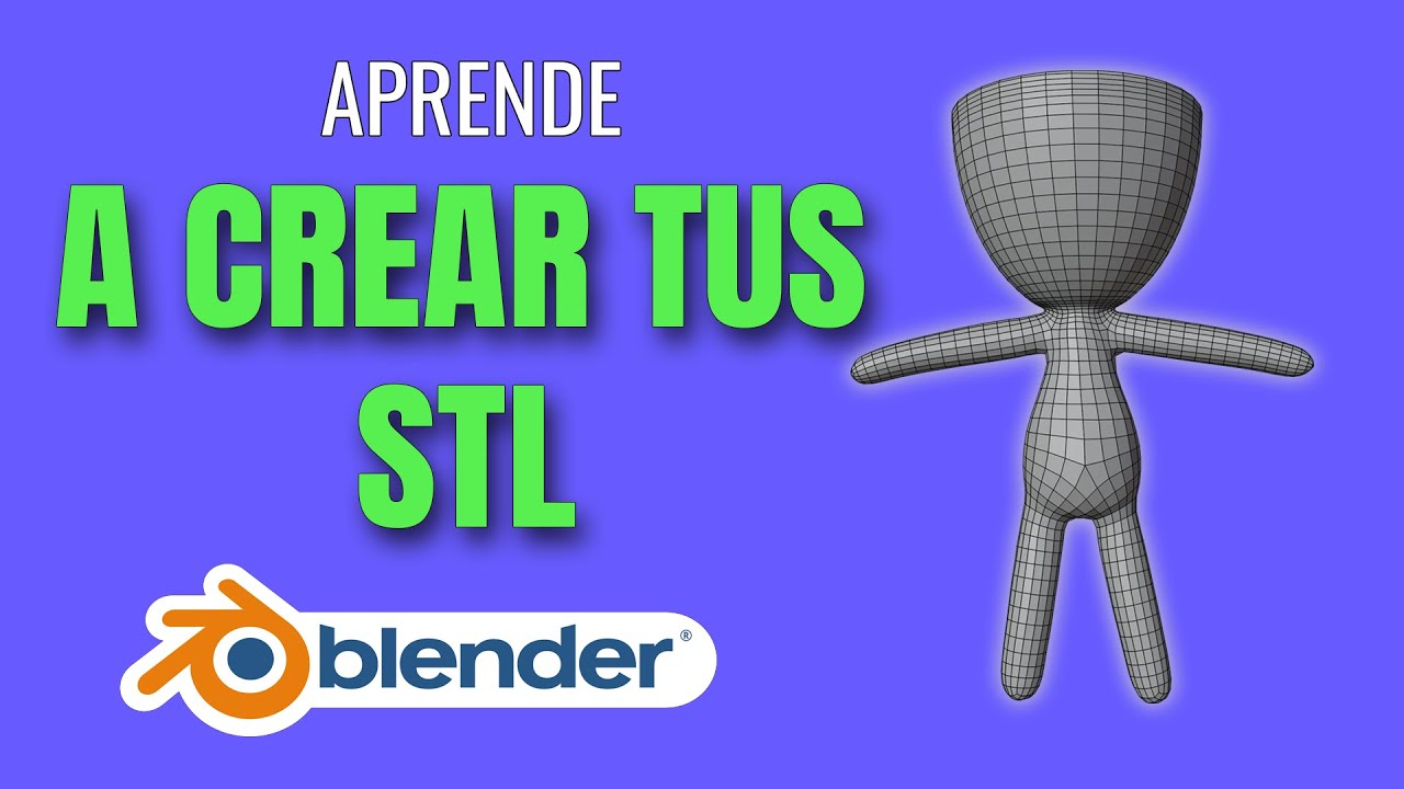 ⚡ TUTORIAL de BLENDER para IMPRESIÓN 3D ⚡ Nivel Básico 1/3