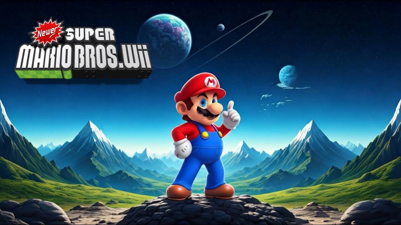 Aufstieg in den Weltraum | Newer Super Mario Bros Wii #18