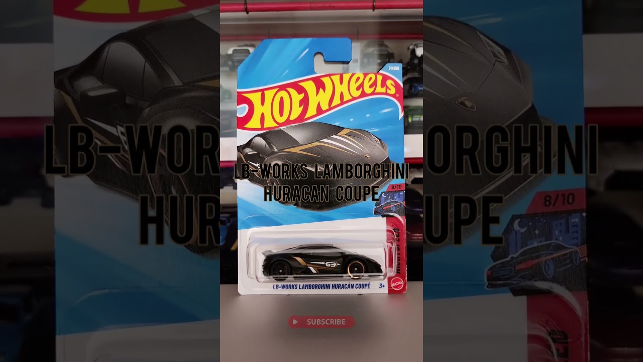 LB-WORKS Lamborghini Huracan Coupe (91/250) (2026) Nightspeed (8/10) Colour: Black 
