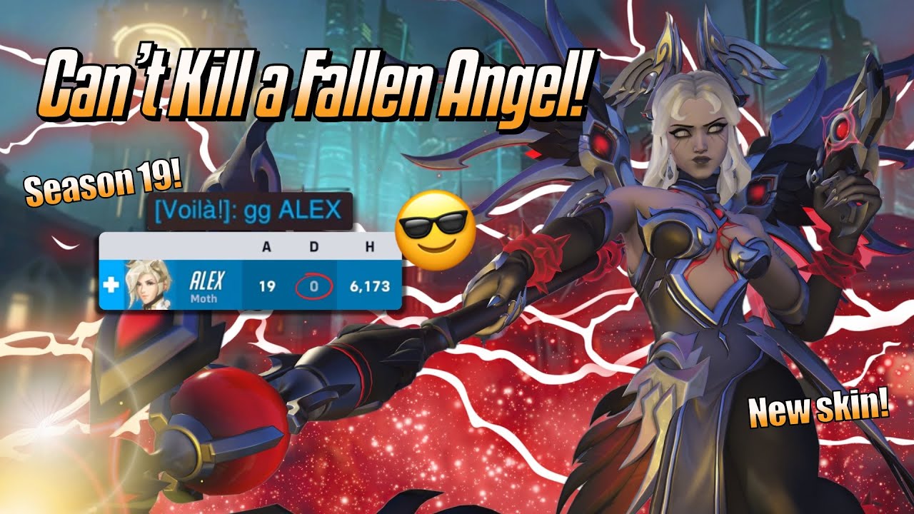 Can't Kill a Fallen Angel! 😎 - Mercy Gameplay & Commentary - Overwatch 2 (Season 19)