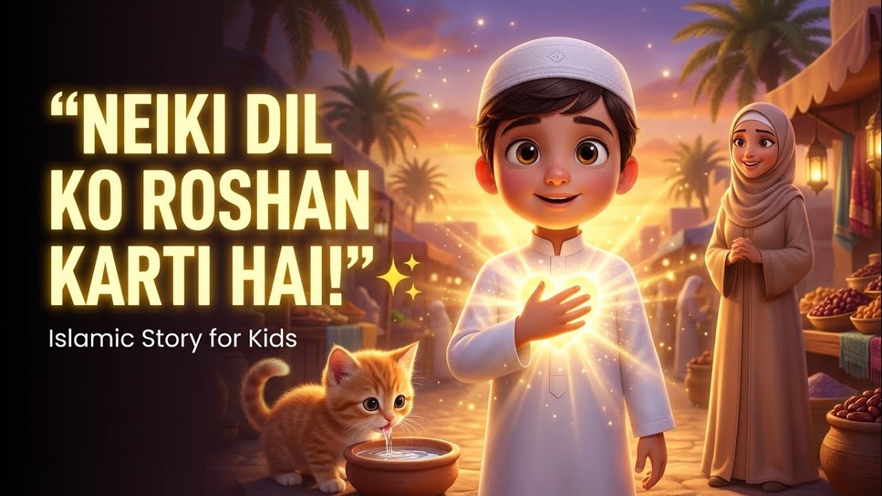 Neiki Dil Ko Roshan Karti Hai ✨ | Abu Bakkar Islamic Moral Story for Kids