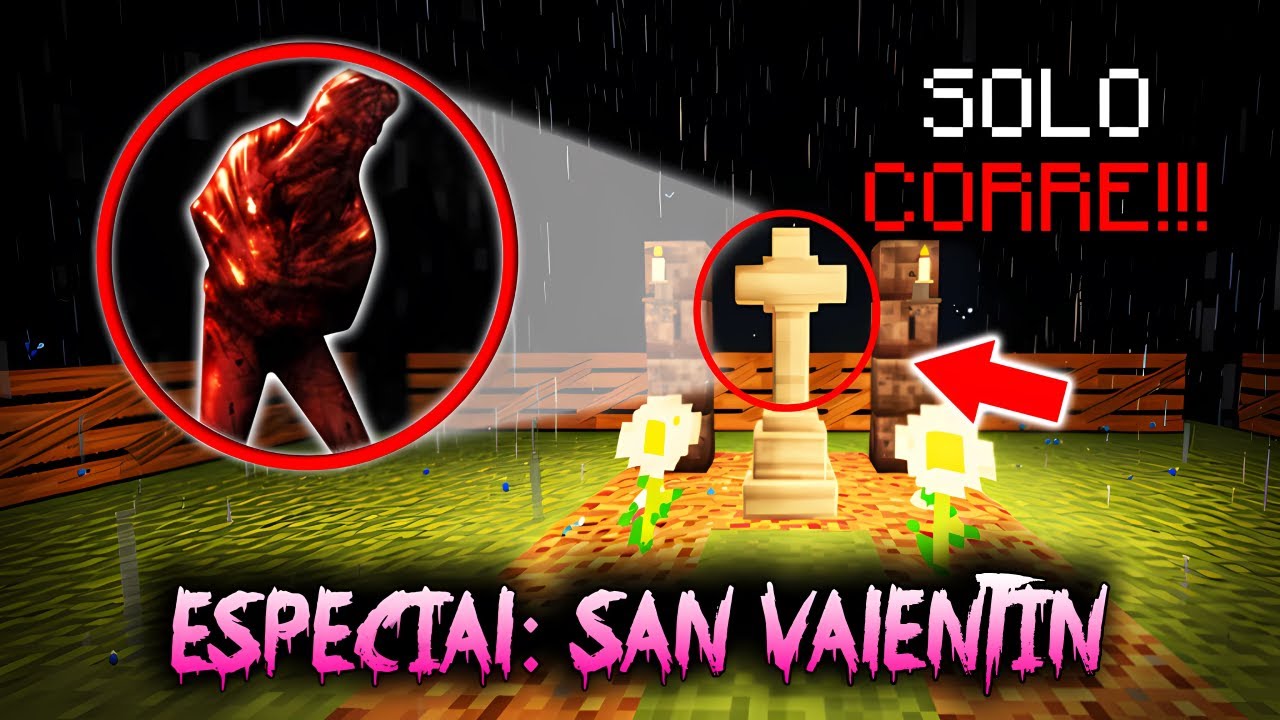 NUNCA juegues Minecraft en SAN VALENTÍN... | Especial Creppypasta San valentín