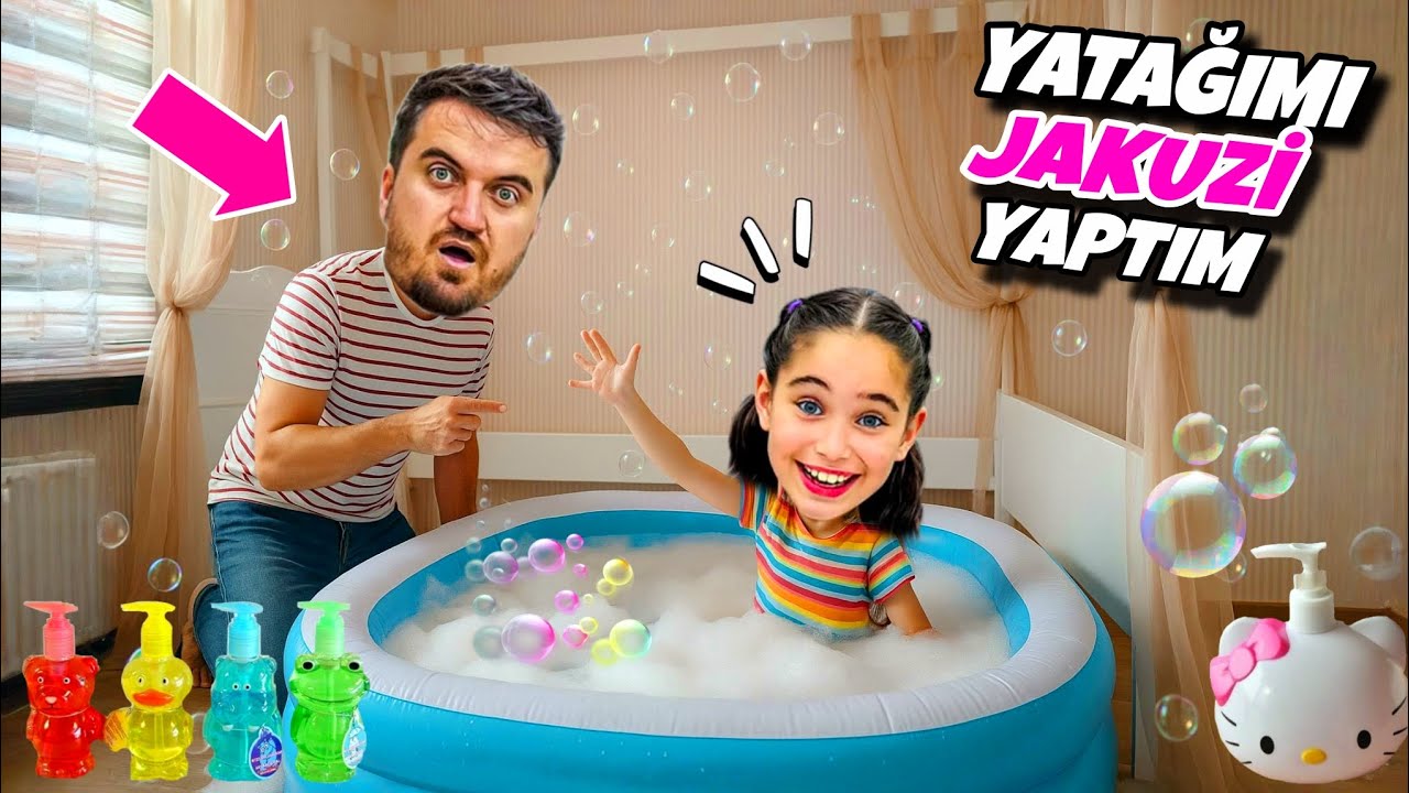 YATAĞIMI  DEV HAVUZ DOLDURDUK@elifsinemtv 