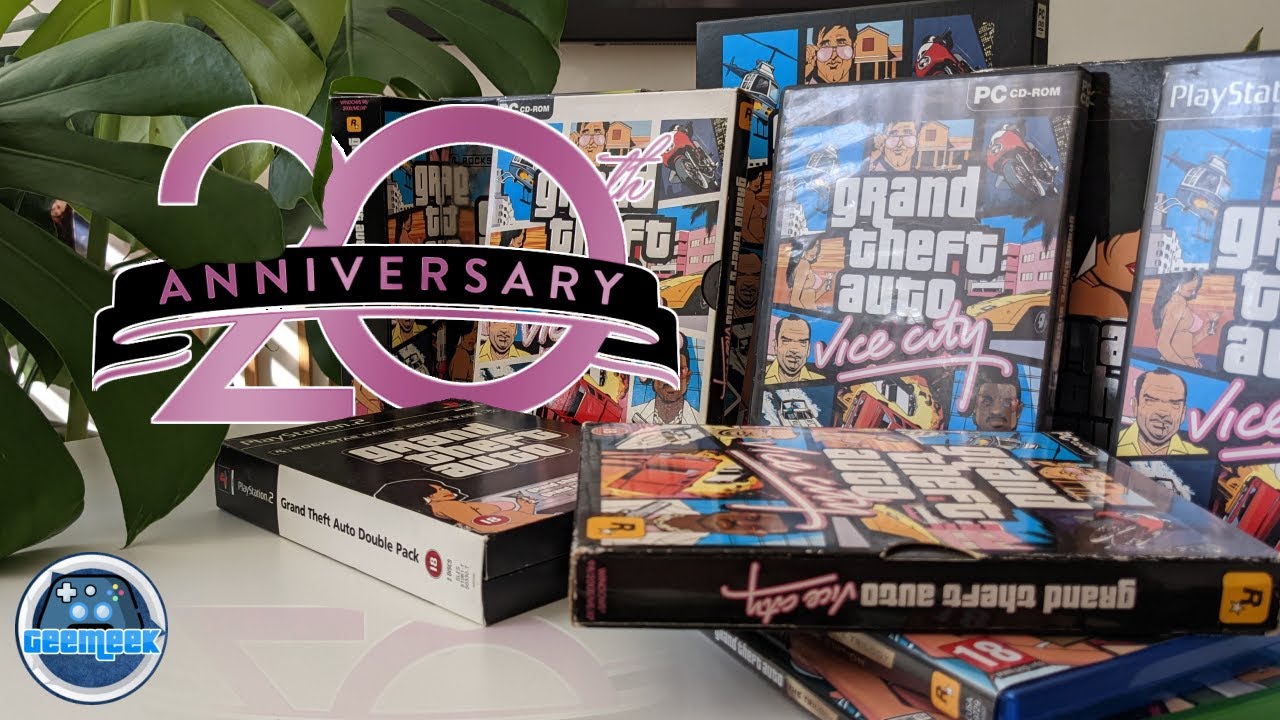 GTA Vice City 20th Anniversary - Collection Unboxing