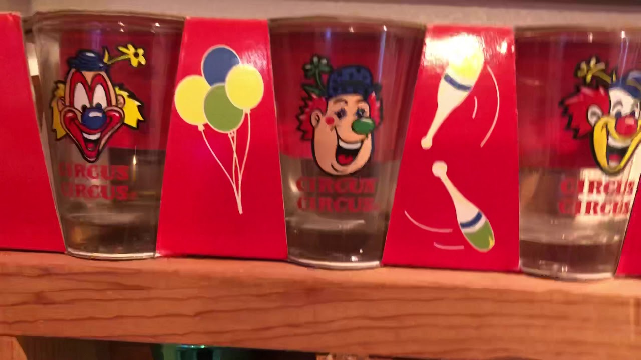 Biggest shot glass collection on YouTube