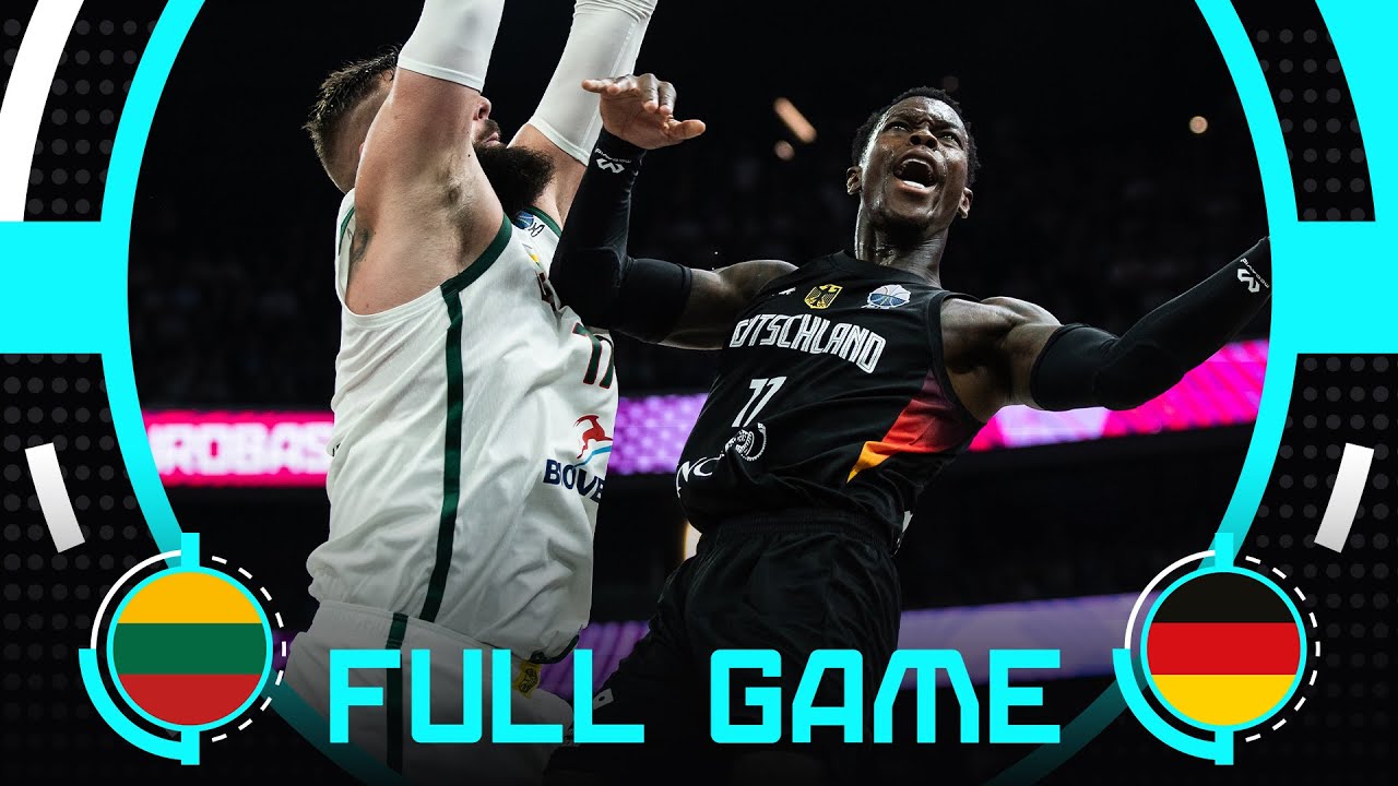 Group Phase | Lithuania v Germany | Full Basketball Game | FIBA EuroBasket 2025