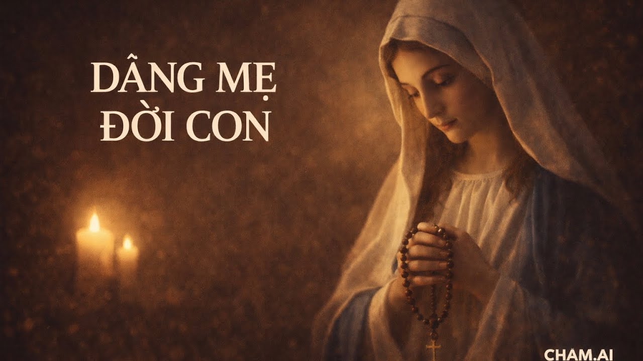 DÂNG MẸ ĐỜI CON | Thánh ca phó thác – Đức Mẹ Mân Côi | CHẠM.AI