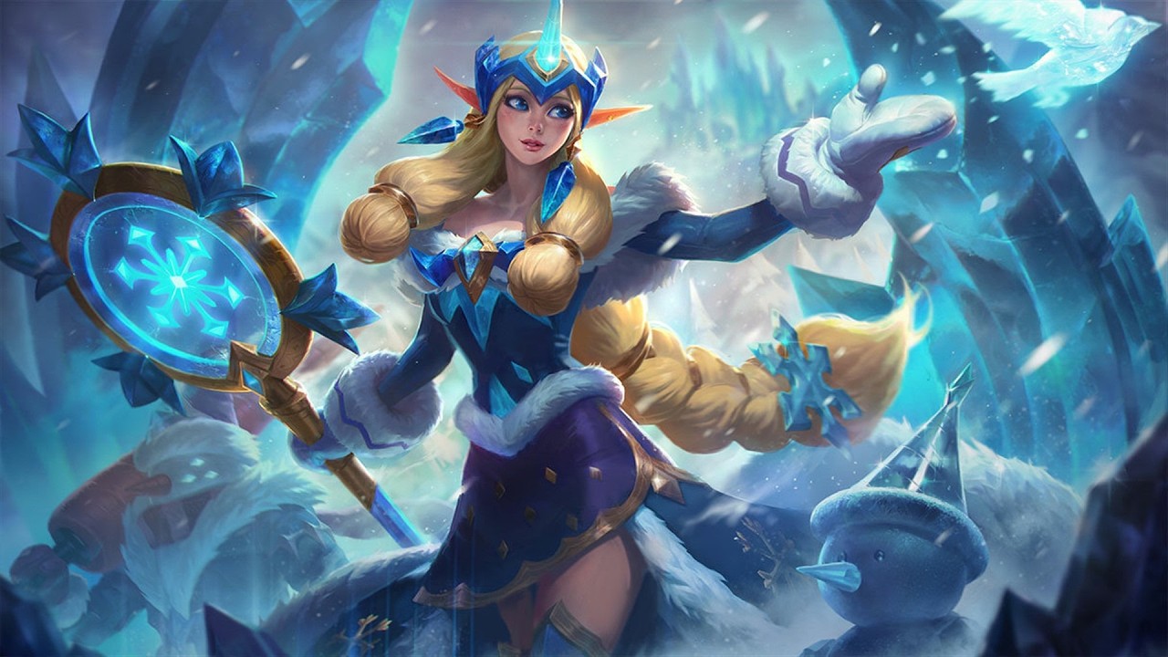 Trang Phục Soraka Mùa Đông Kỳ Diệu