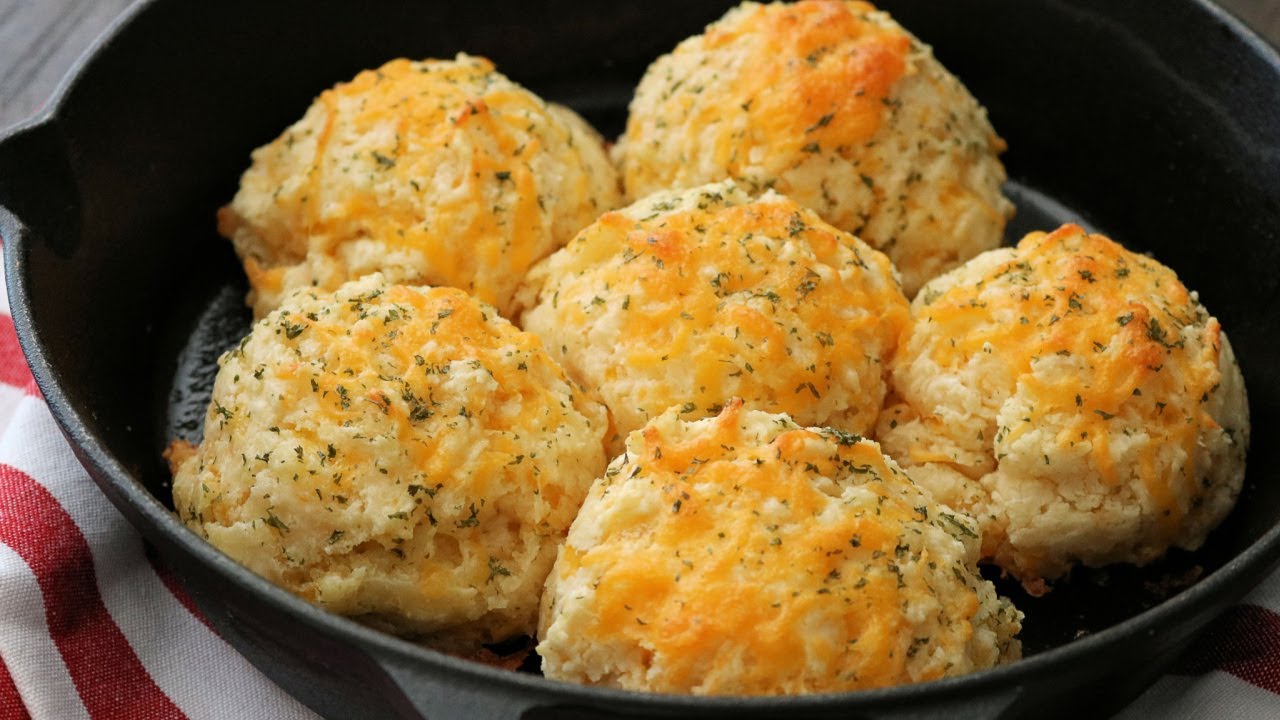 Печенье Copycat Red Lobster с сыром чеддер и чесноком, с самоподнимающейся мукой (печенье Easy Drop)