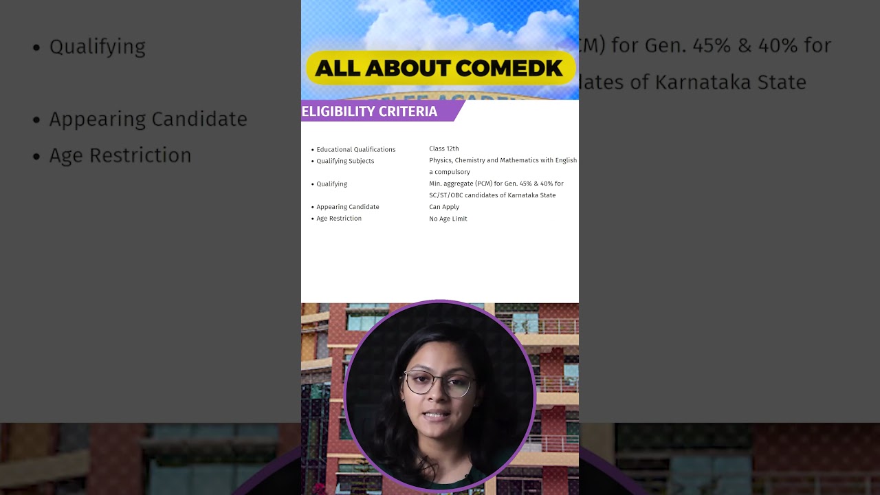 All About COMEDK Counselling 2023 | Admission Process | Placement | Fees | Eligibility Criteria