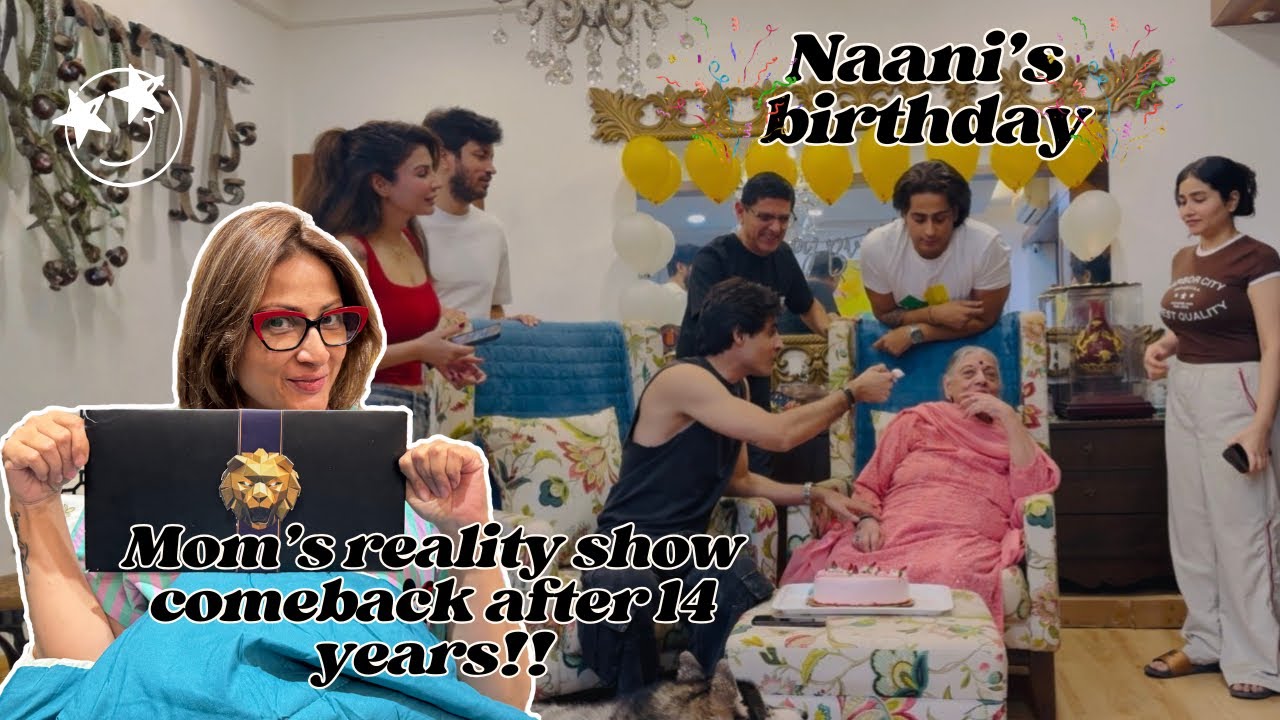 Happy birthday Nani❤️🧿90th❤️ mom ka new show 50 do watch the show everyone 💪🏻