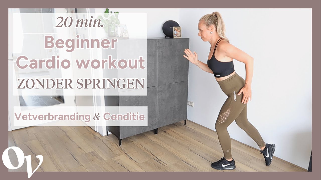20 min. Beginner thuis workout - Cardio voor vetverbranding en conditie //OPTIMAVITA