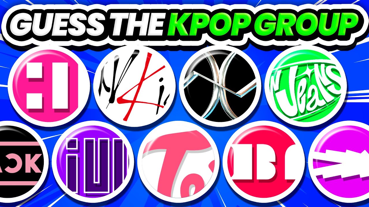GUESS THE GROUP BY ZOOMED LOGO 🔎 Guess The Kpop Group - KPOP QUIZ 2024