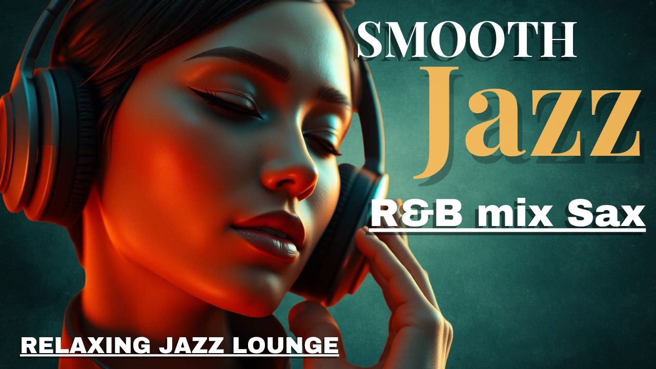 Smooth Jazz Lounge Bar – Relaxing R&B Instrumental with Soft Saxophone 🎷