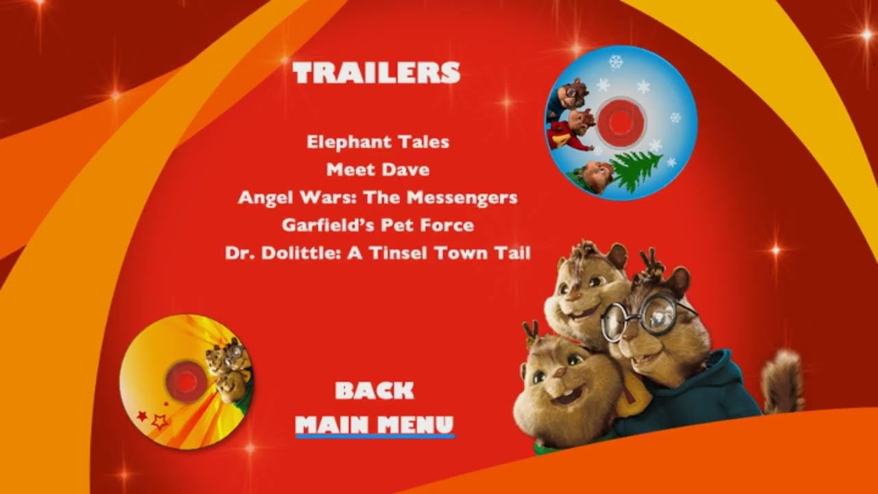 (Gameplay - 2623) Alvin and the Chipmunks (DVD Menu - 445)