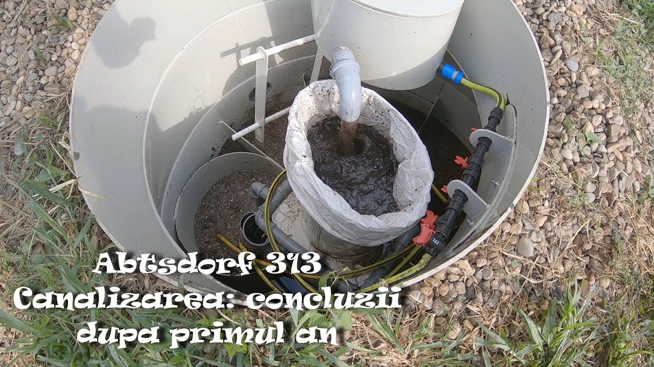 Abtsdorf 313 - Canalizarea: concluzii dupa primul an