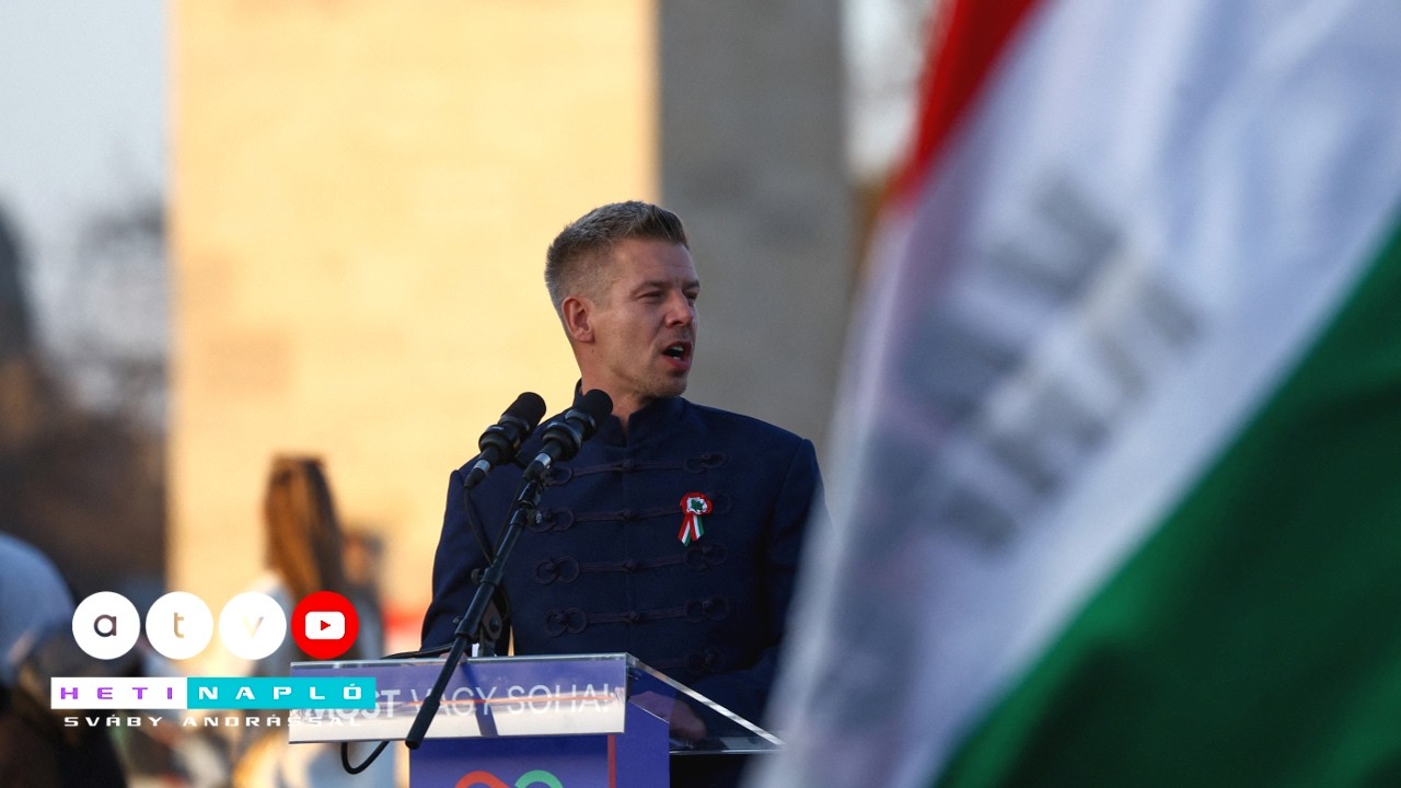 Magyar Péter március 15-én: Orbán Viktor áruló, elárulta a közös jövőnket
