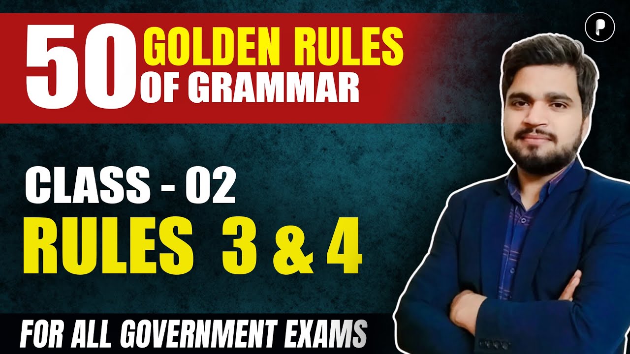 Nouns + Articles in English Grammar - Rules, PYQs & Exceptions | 50 Golden Rules of Grammar |Parcham