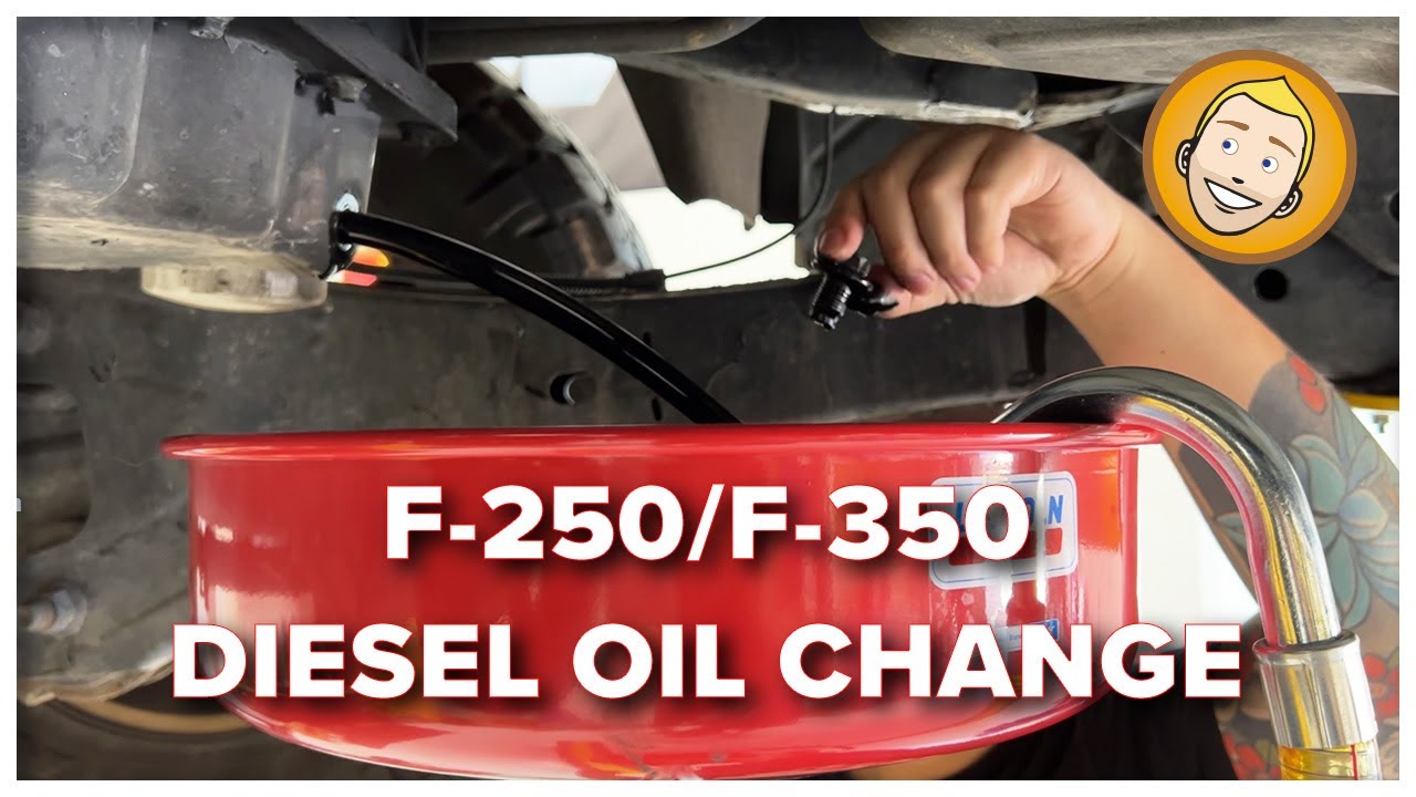 Замена масла 2011-2019 F-250/F-350 Super Duty Diesel 6.7L