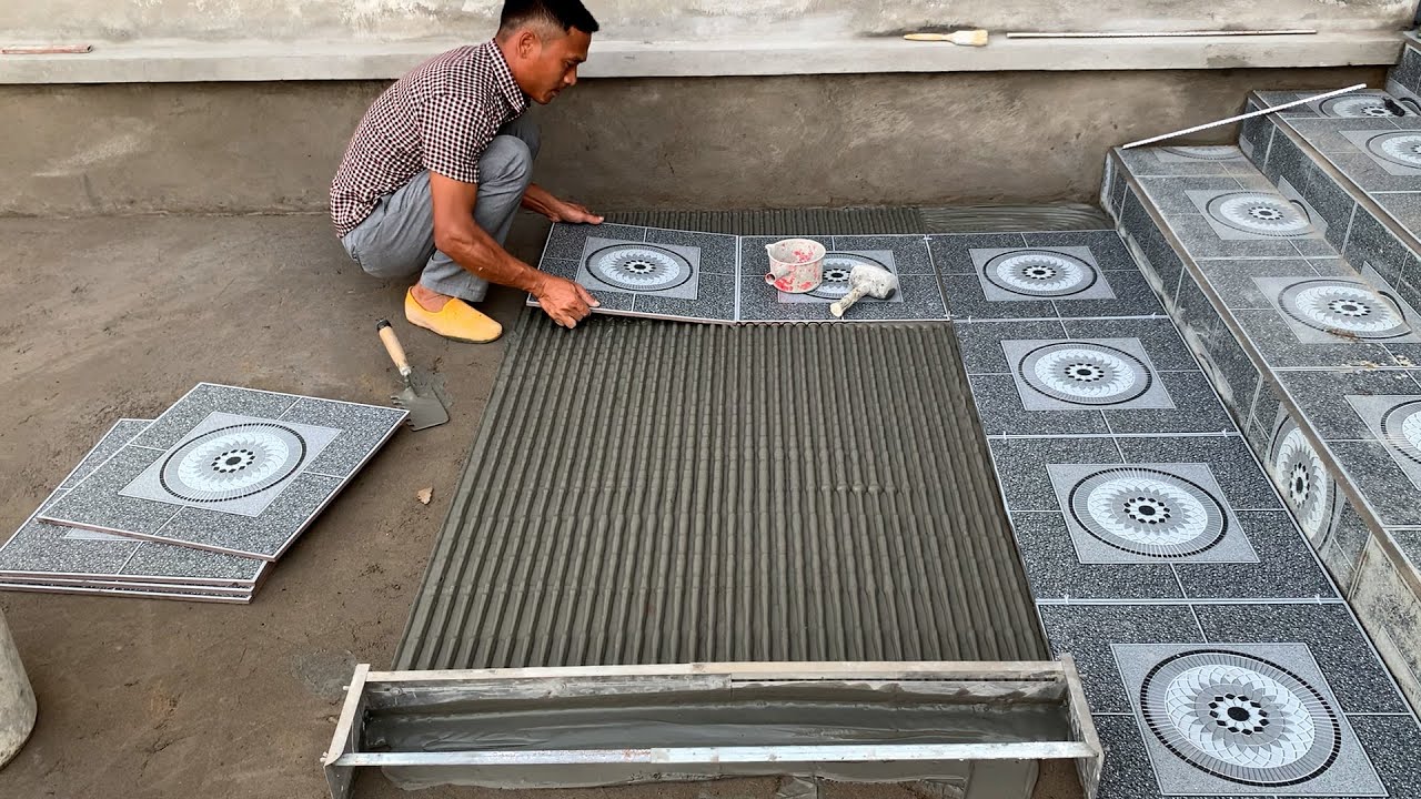 Decorate Your Home Garden Space With Artistic Patterned Glazed Tiles