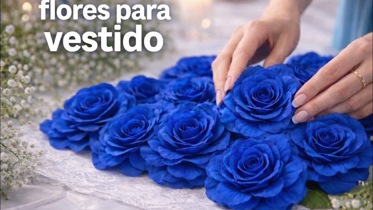 Ideia incrível para fazer flores e aplicar em roupas #artesanato #flowers #tutorial #flores ,#diy 