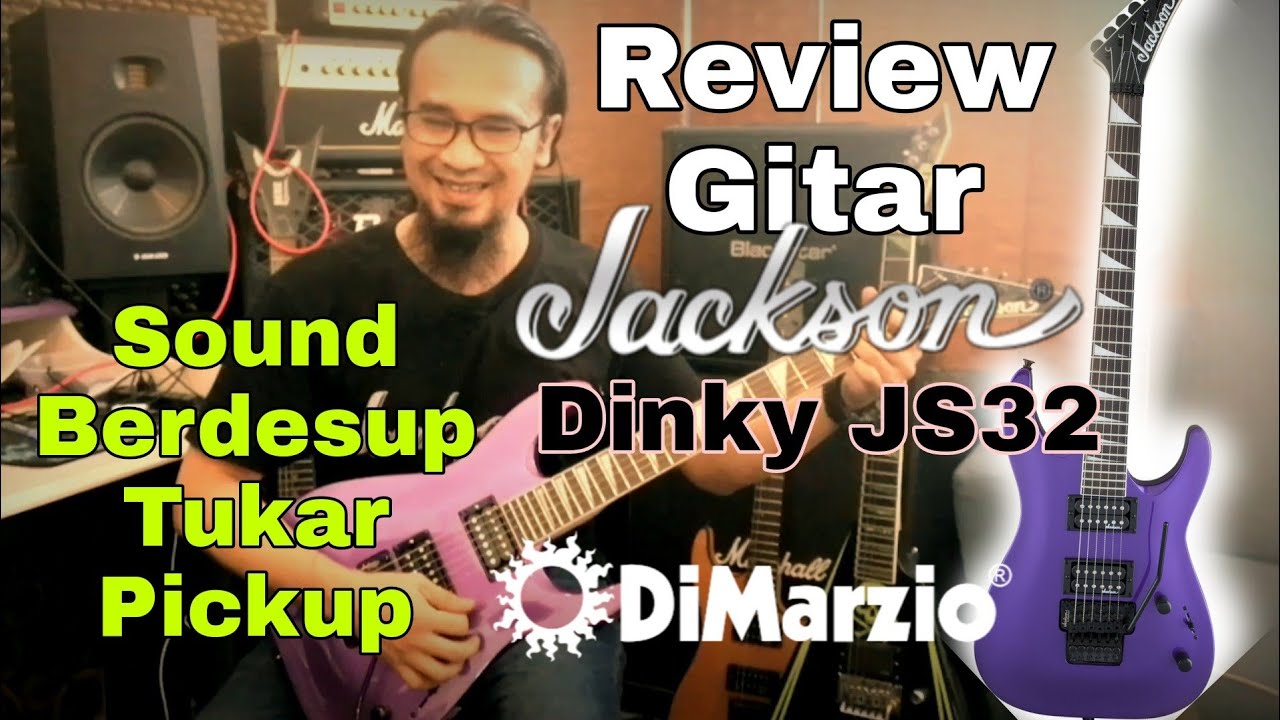 Review Jackson JS32 FloydRose -  Tukar Pickup Dimarzio + Pro Setup and Reintonation by PHC