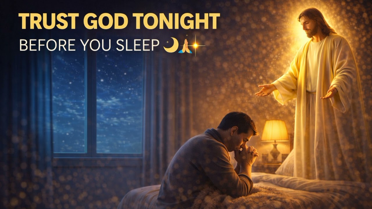 Give Your Worries to God Before Bed 🙏 Night Prayer