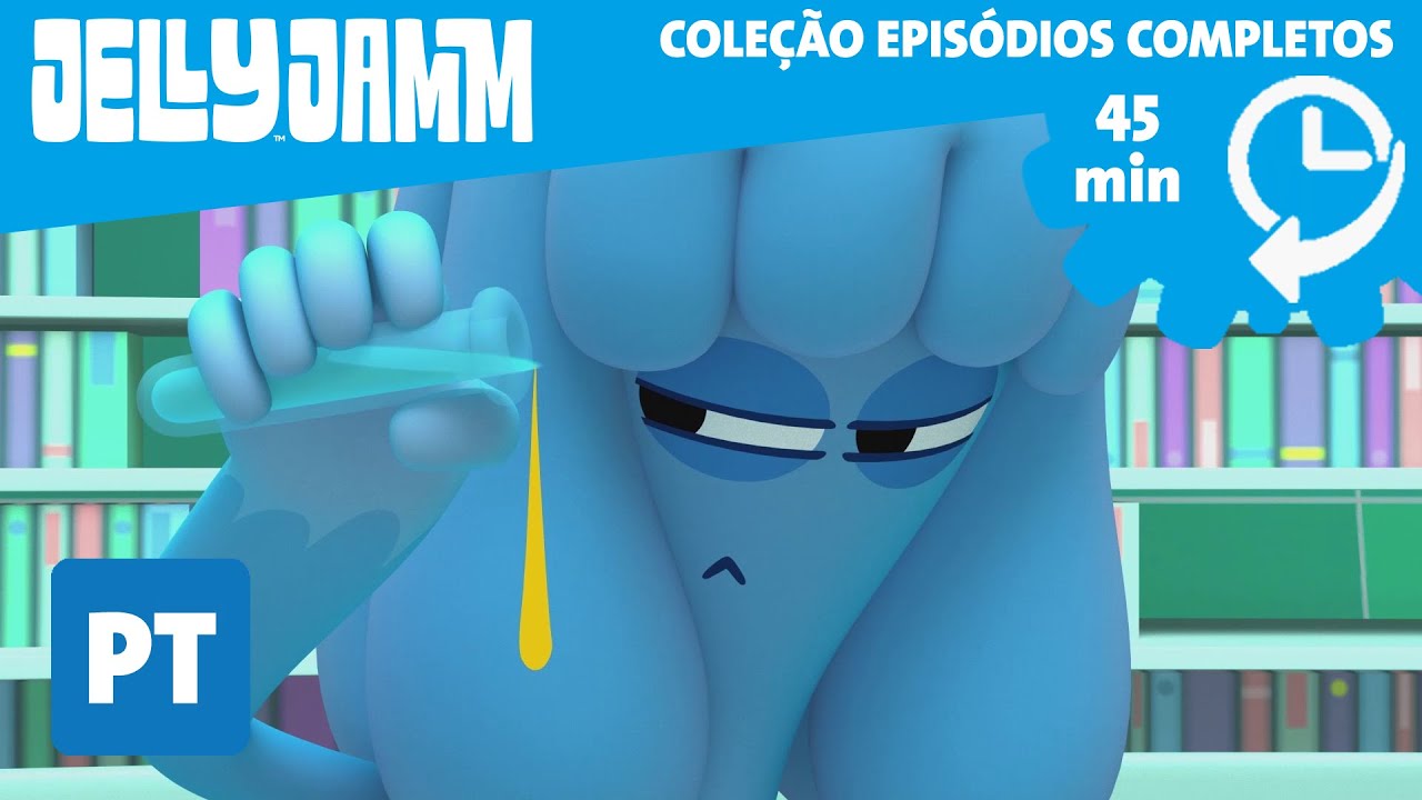 Jelly Jamm. Coleção Ep29 - 32. Desenhos animados em português completos.