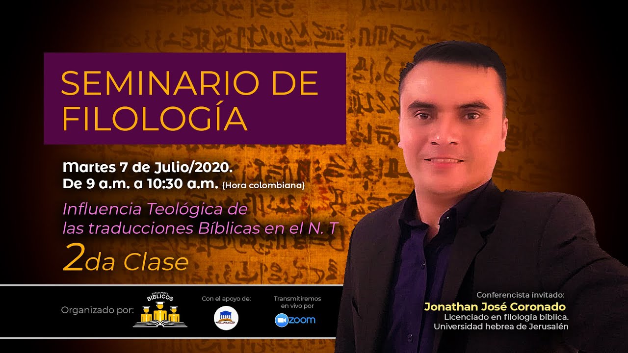 SEMINARIO FILOLOGIA. Clase #2.
