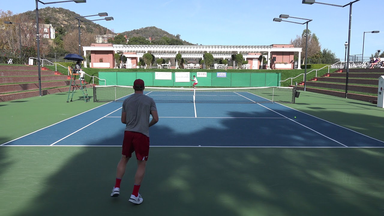 01 15 2018 Sherwood Collegiate cup men's tennis finals
