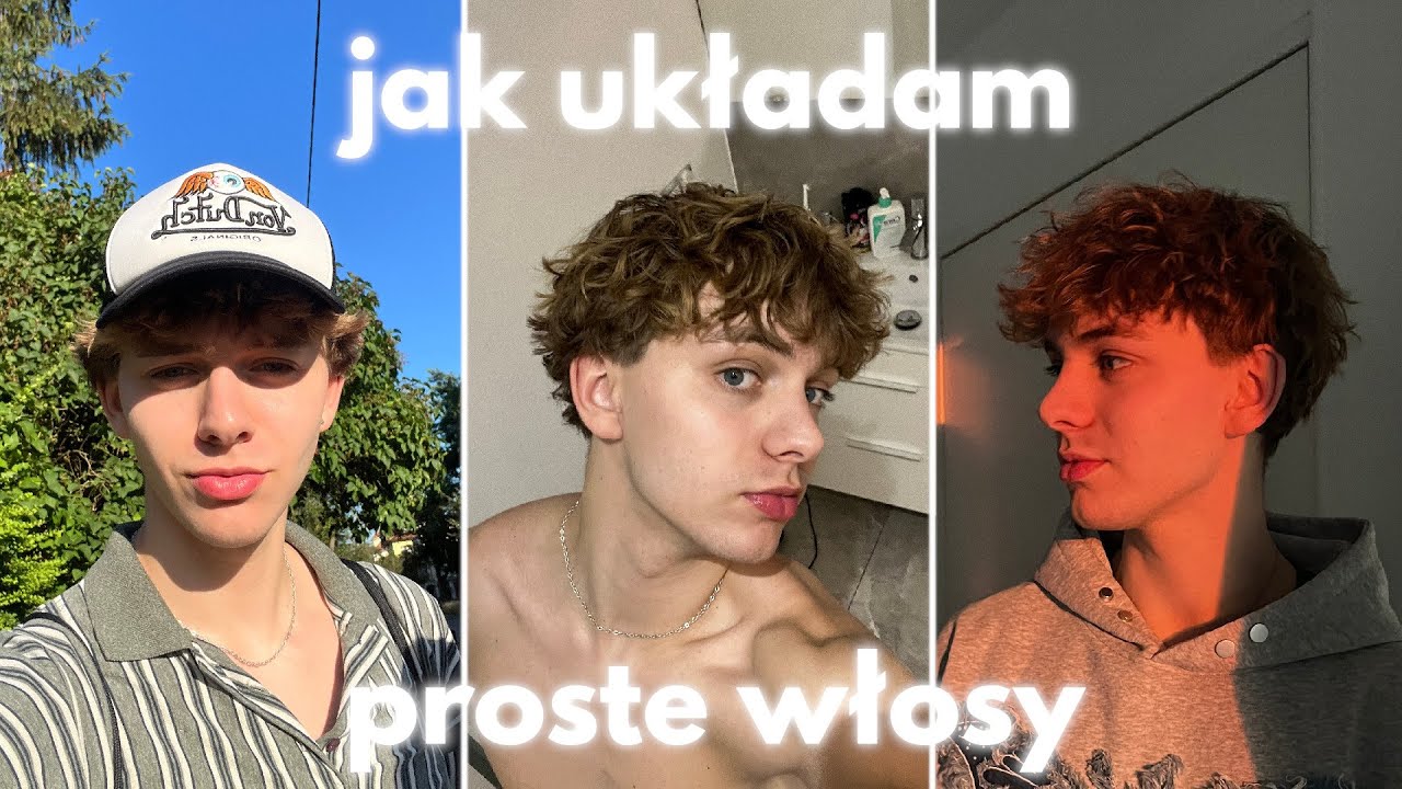 Jak Układam Proste Włosy - Straight to Wavy Hair