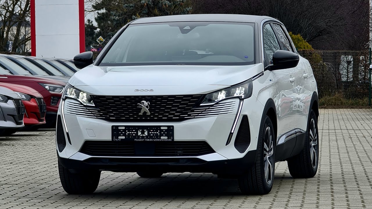 Peugeot 3008 PHEV Allure Pack HYBRID225 e-EAT8 Pearlescent White