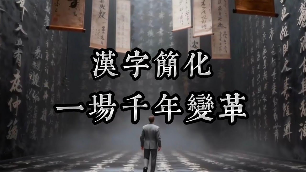 【繁体字VS简体字】第一集：汉字简化&mdash;一场千年变革