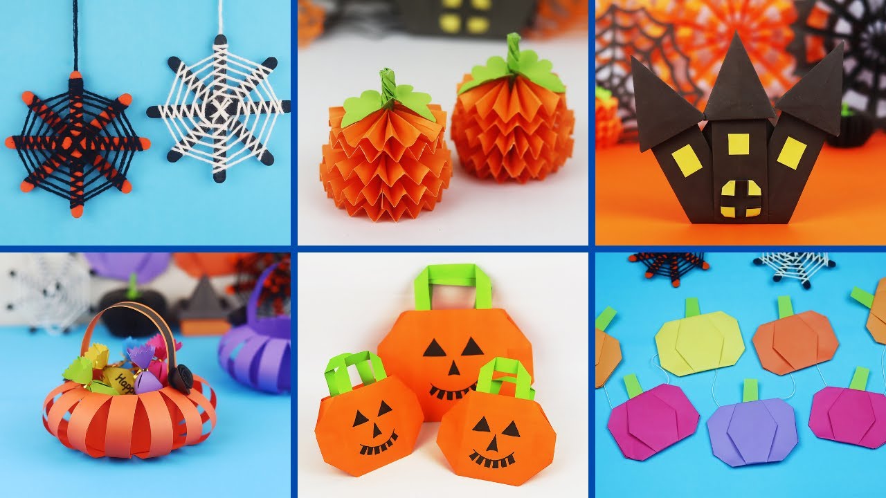 6 DIY Halloween Crafts Ideas 2022 | DIY Halloween | Halloween Decoration Ideas | Paper Crafts