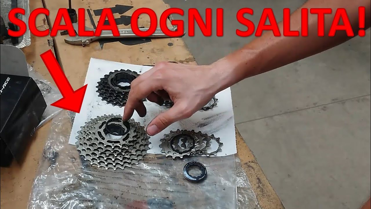 Rapporti specifici da salita: il vantaggio di cambiare scala pignoni.