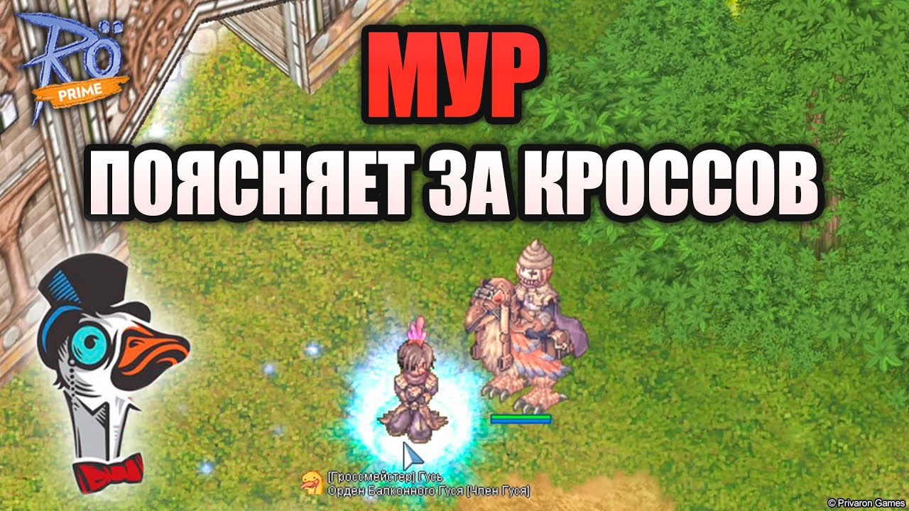 Поясни за профу - Мур поясняет за кроссов на Ragnarok Online Prime