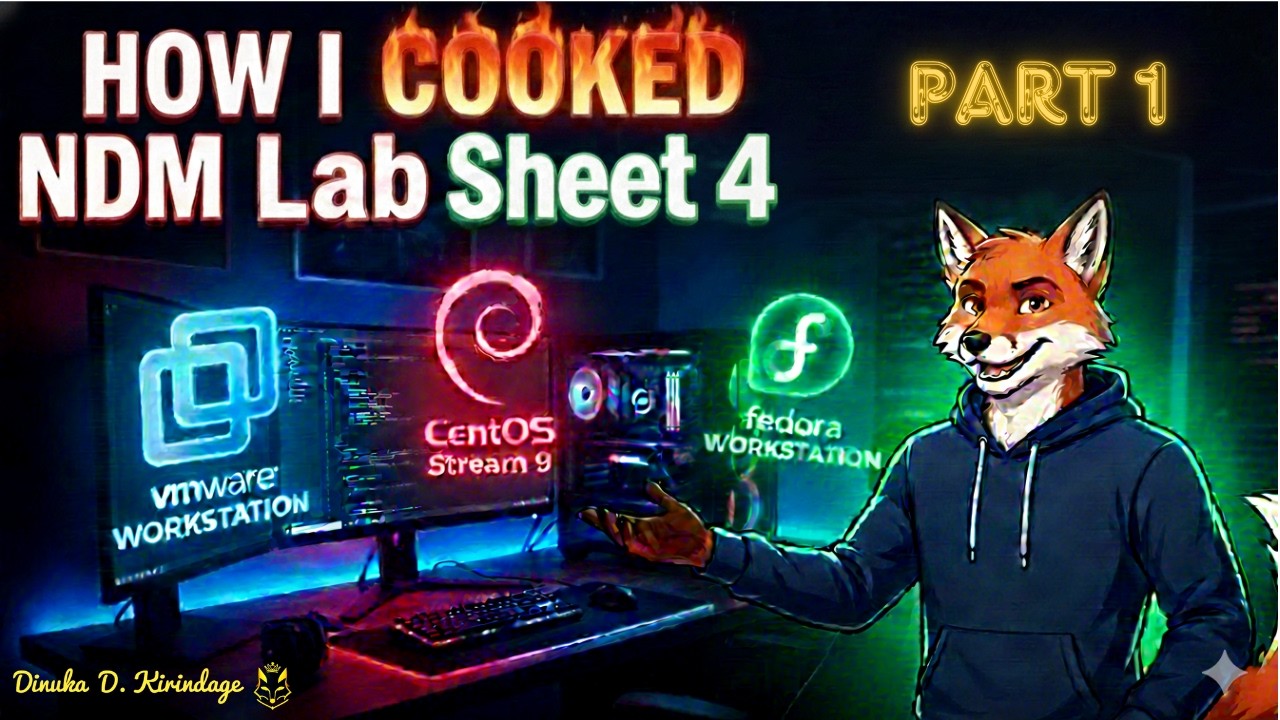 How I Cooked NDM LabSheet 4 - Part i