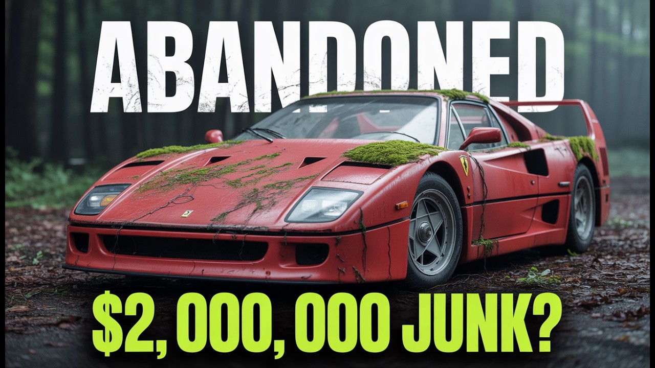 I Found an Abandoned Ferrari F40 and Restored It (ASMR)