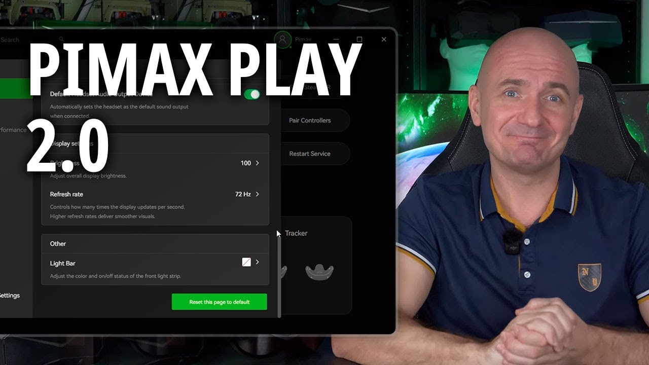 Testé : Pimax Play 2.0 bêta — plus intelligent, plus épuré et plus rapide!