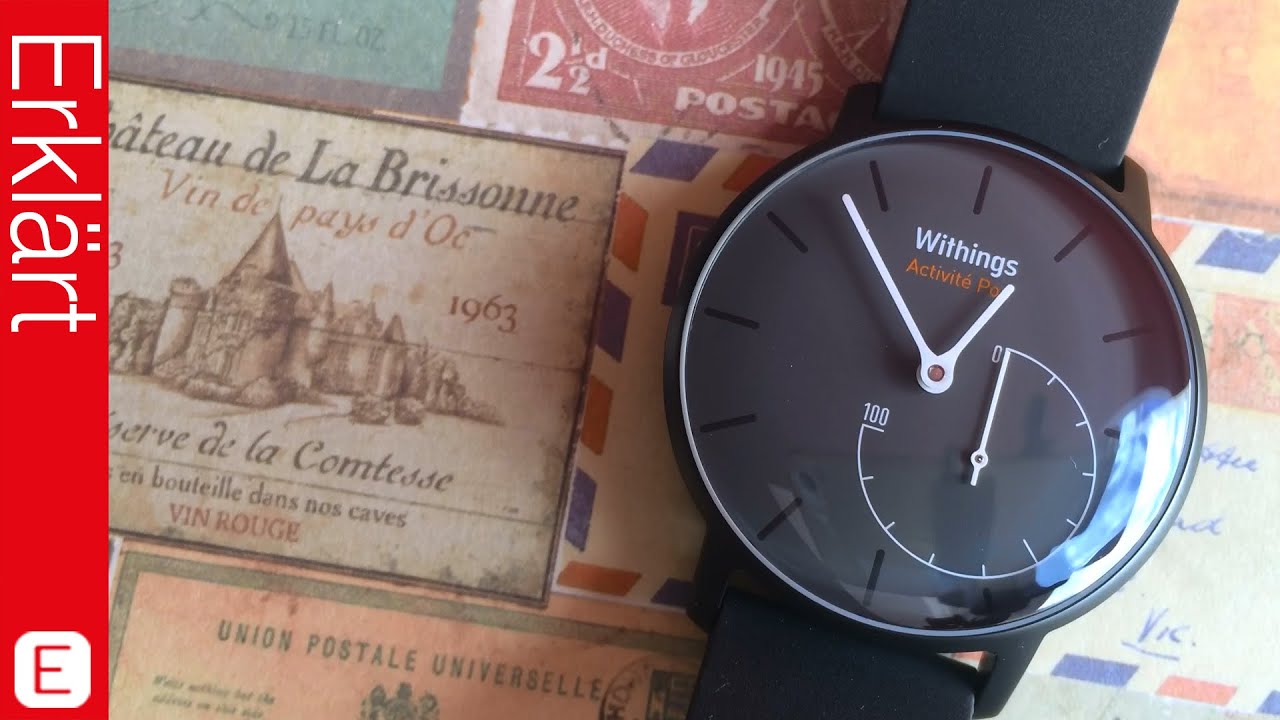 Withings Activité Pop - Fitness-Tracker, der wie eine Uhr aussieht! Test / Review (Deutsch)